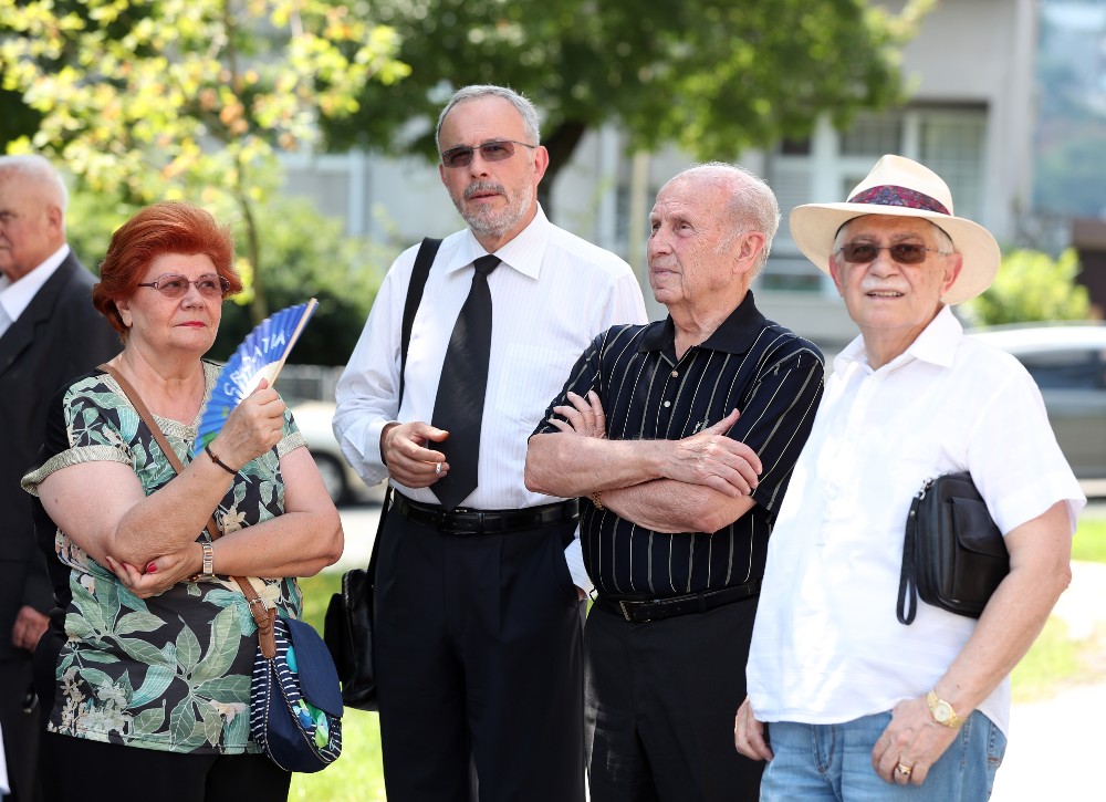 Božica Barišić, Miroslav Rožić, Mirko Barišić i Adolf Kožul. Foto: Goran Stanzl/Pixsell